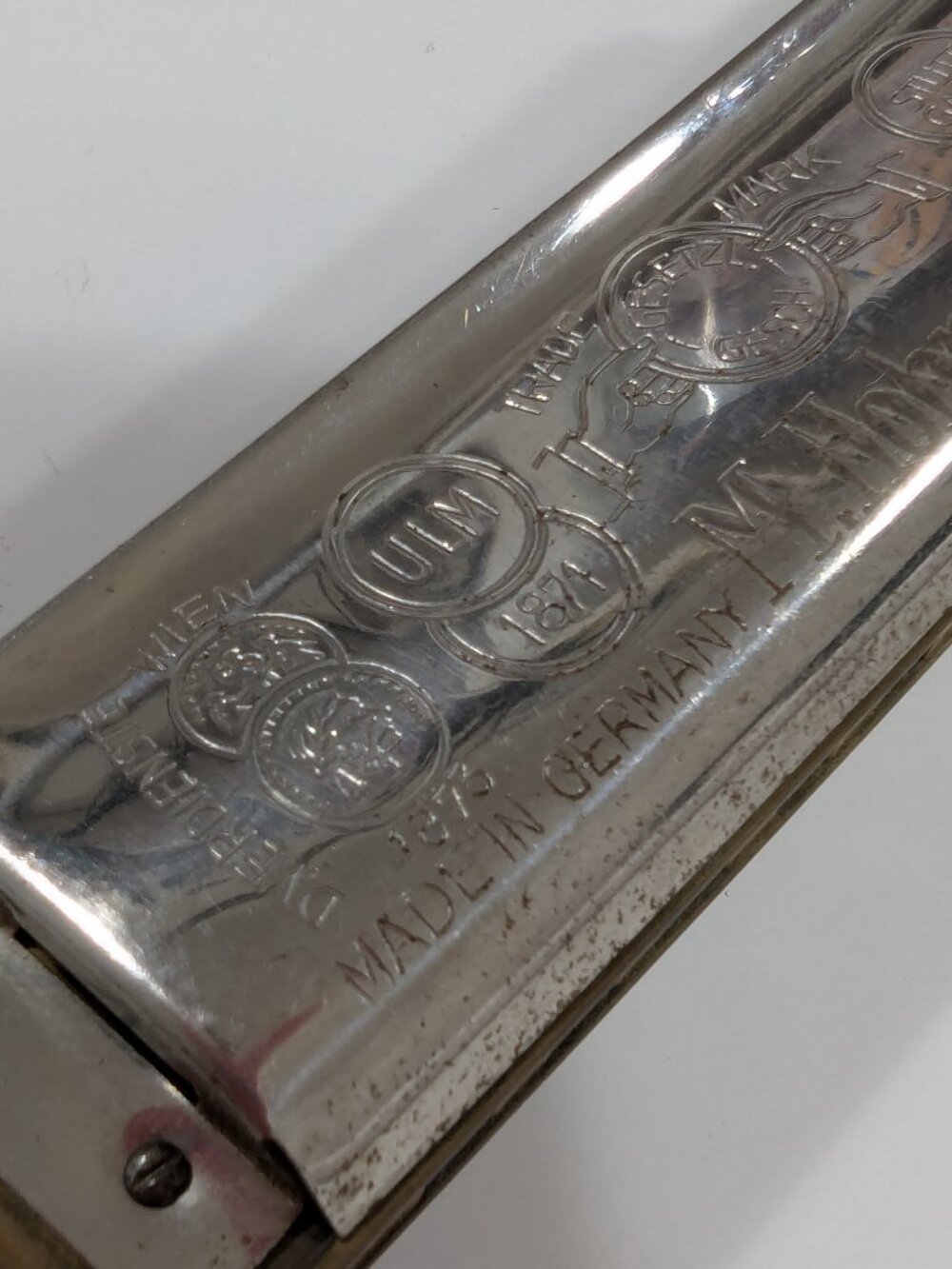 Vintage Hohner Harmonica Marine Band Key of G - Picture 10 of 10